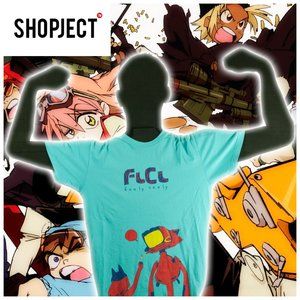FLCL Fooly Cooly shirt, RARE / VINTAGE sold at PAX in Seattle. NEAR MINT